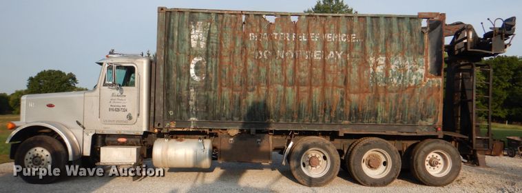 image for item KX9308 1990 Peterbilt 378  crane truck