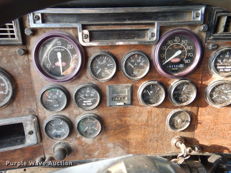 image for item KX9308 1990 Peterbilt 378  crane truck