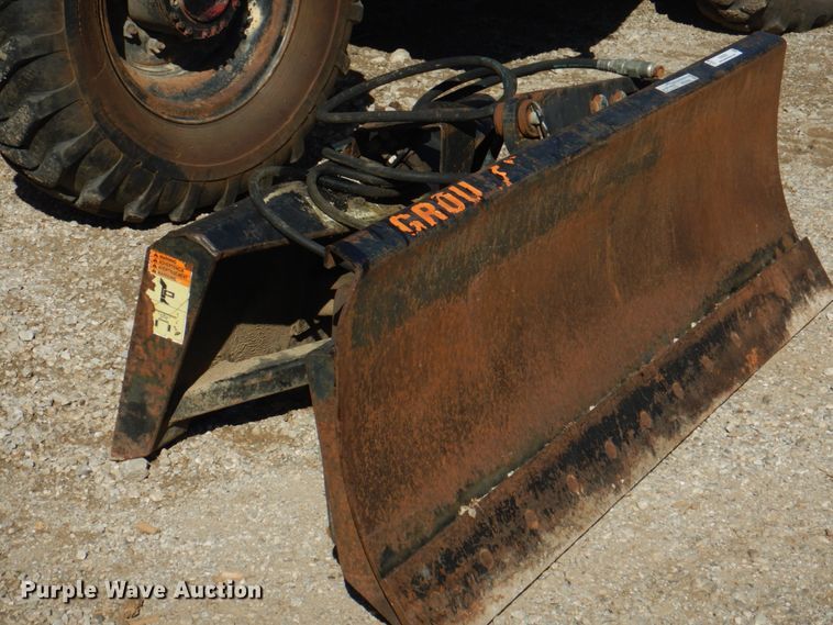 image for item KX9335 Grouser  72"W skid steer dozer blade