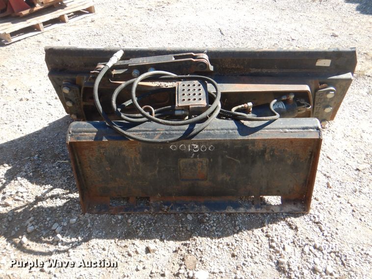 image for item KX9335 Grouser  72"W skid steer dozer blade