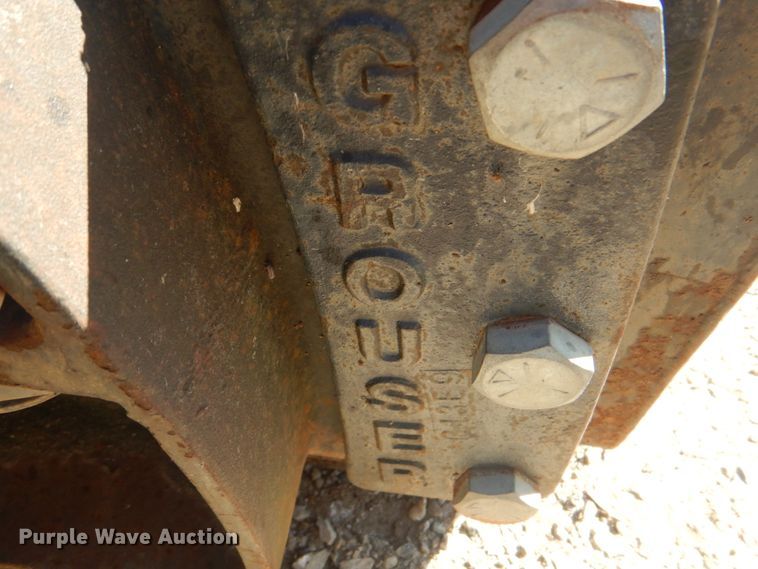 image for item KX9335 Grouser  72"W skid steer dozer blade