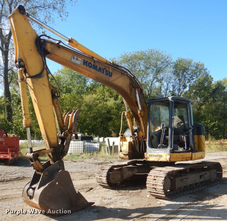 image for item KX9337 2000 Komatsu PC128US-2  excavator