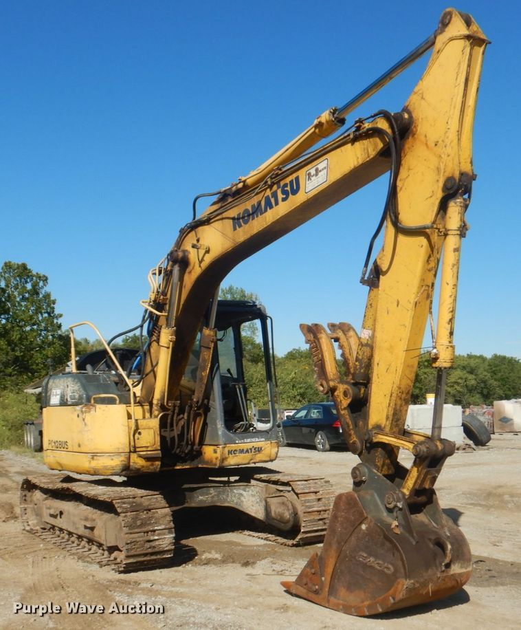 image for item KX9337 2000 Komatsu PC128US-2  excavator