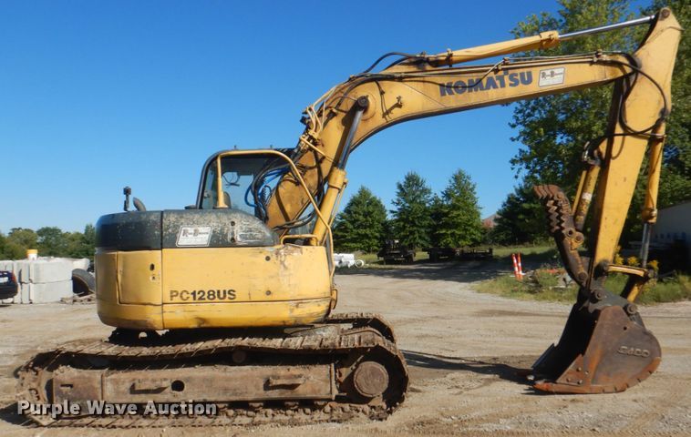 image for item KX9337 2000 Komatsu PC128US-2  excavator