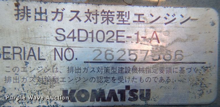 image for item KX9337 2000 Komatsu PC128US-2  excavator