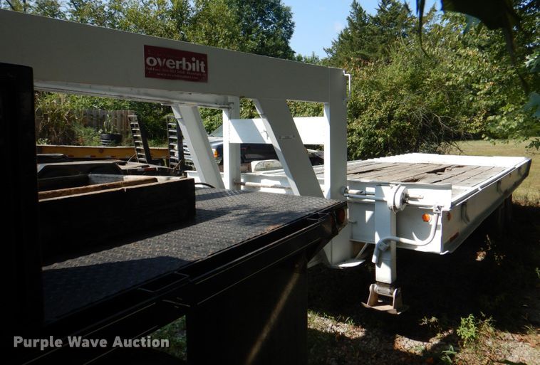 image for item KX9382 2005 Overbilt  tilt deck equipment trailer