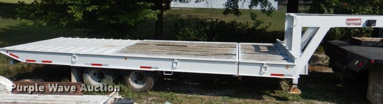 image for item KX9382 2005 Overbilt  tilt deck equipment trailer