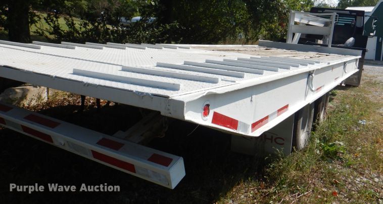 image for item KX9382 2005 Overbilt  tilt deck equipment trailer