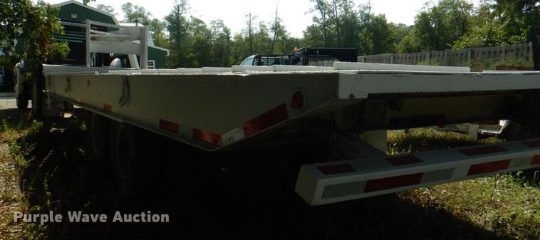 image for item KX9382 2005 Overbilt  tilt deck equipment trailer