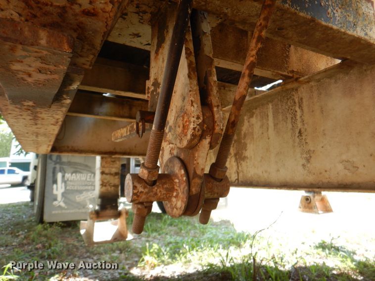 image for item KX9382 2005 Overbilt  tilt deck equipment trailer