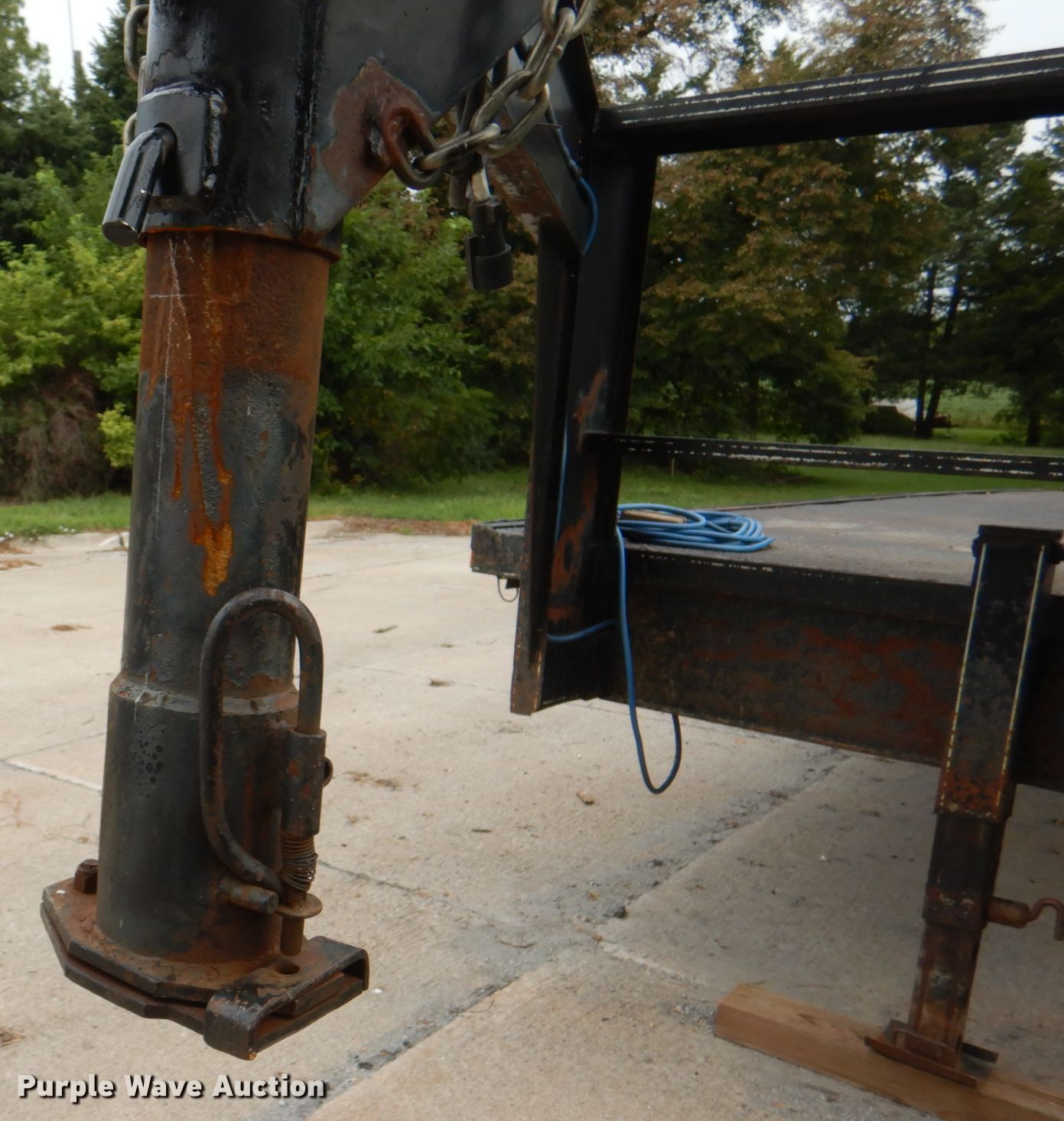 1984 Rawhide equipment trailer in Clatonia, NE Item DL0120 sold