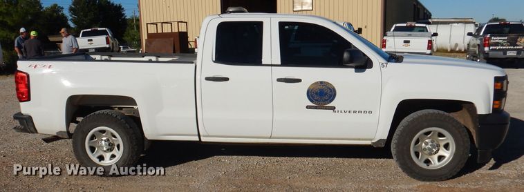 image for item DA5357 2015 Chevrolet Silverado 1500  Double Cab pickup truck