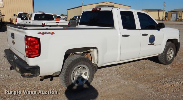 image for item DA5357 2015 Chevrolet Silverado 1500  Double Cab pickup truck