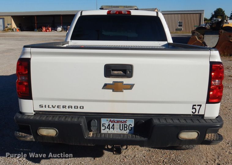 image for item DA5357 2015 Chevrolet Silverado 1500  Double Cab pickup truck