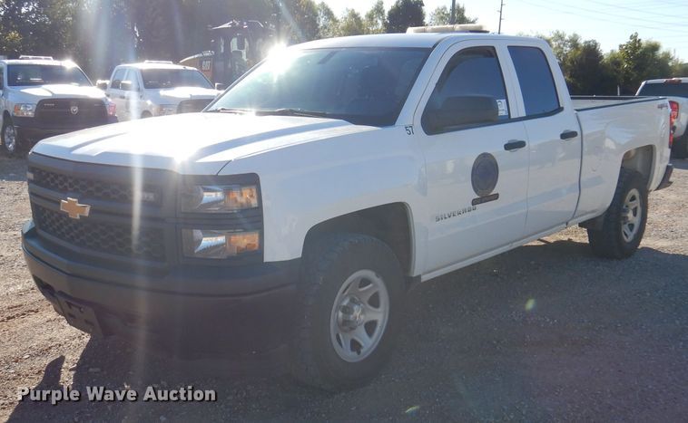 image for item DA5357 2015 Chevrolet Silverado 1500  Double Cab pickup truck