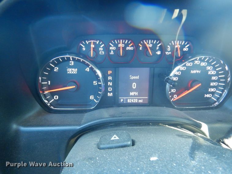 image for item DA5357 2015 Chevrolet Silverado 1500  Double Cab pickup truck