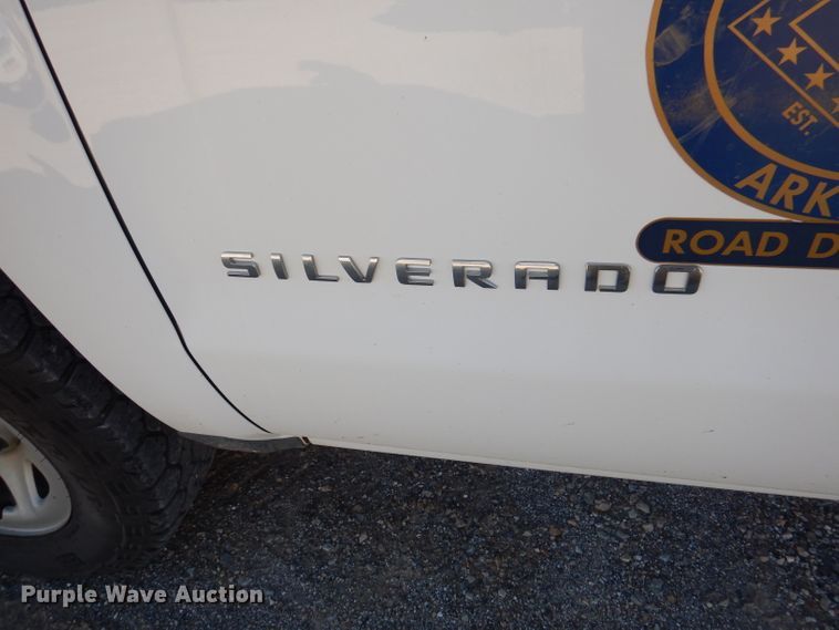 image for item DA5357 2015 Chevrolet Silverado 1500  Double Cab pickup truck