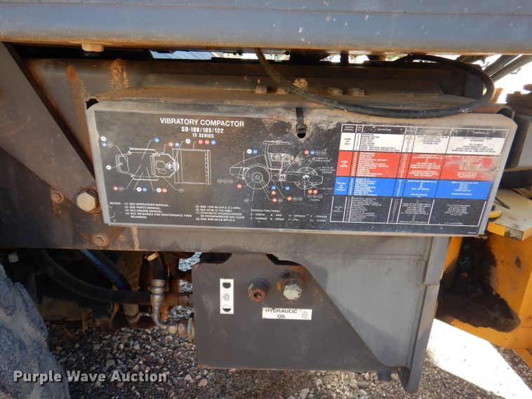 image for item DA5363 2008 Volvo SD100D  single drum roller