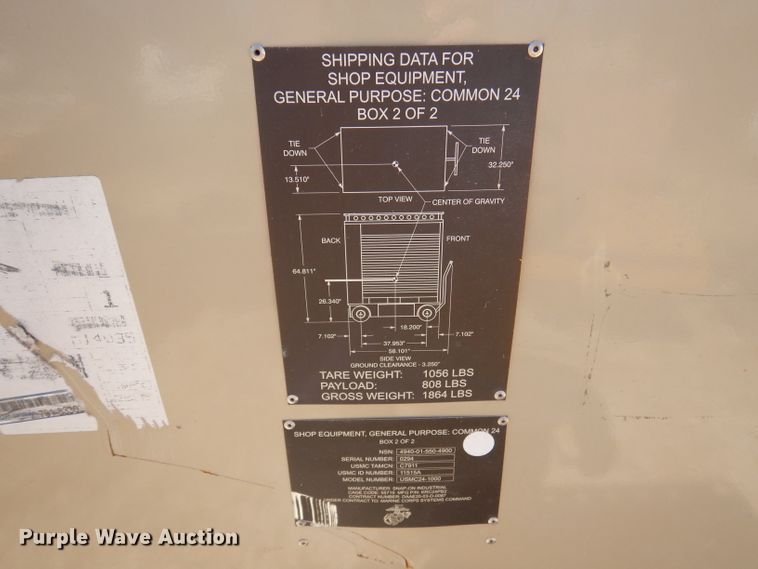 image for item DA5376 USMC24-1000 storage box