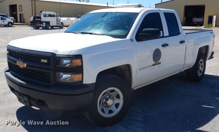 image for item DA5394 2015 Chevrolet Silverado 1500  Double Cab pickup truck
