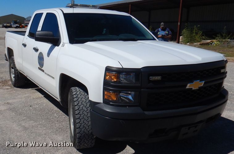image for item DA5394 2015 Chevrolet Silverado 1500  Double Cab pickup truck