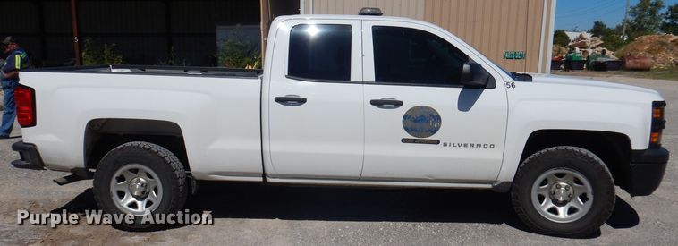 image for item DA5394 2015 Chevrolet Silverado 1500  Double Cab pickup truck