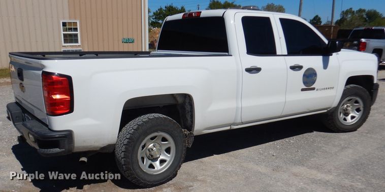 image for item DA5394 2015 Chevrolet Silverado 1500  Double Cab pickup truck