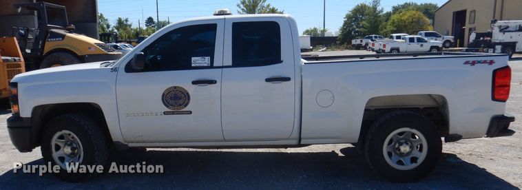 image for item DA5394 2015 Chevrolet Silverado 1500  Double Cab pickup truck