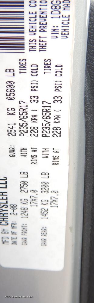 image for item DG0811 2008 Dodge Nitro  SUV