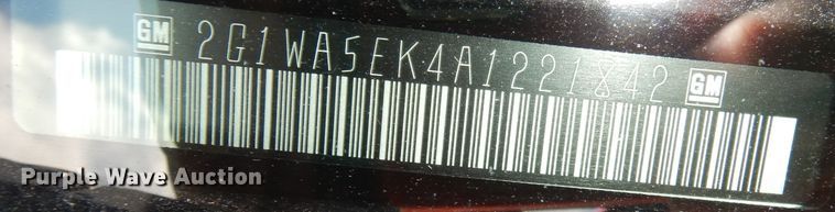 image for item DG0872 2010 Chevrolet Impala