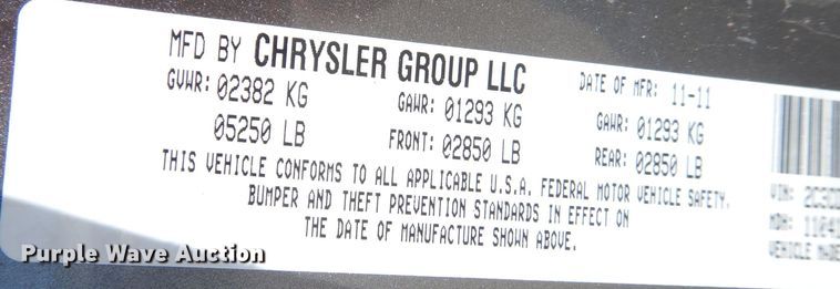 image for item DG0889 2012 Dodge Charger Police