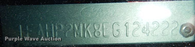 image for item DK2992 2014 Ford Taurus Police Interceptor