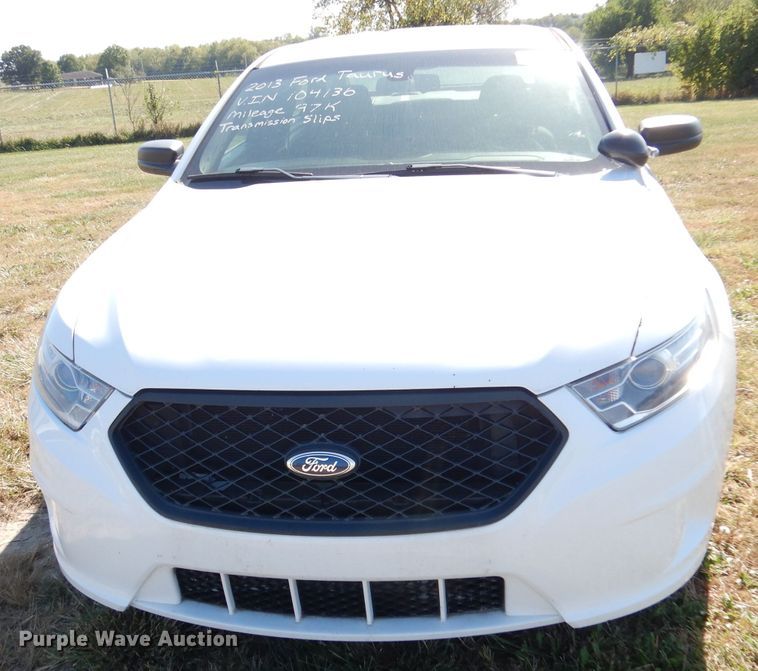 image for item DK2994 2013 Ford Taurus Police Interceptor