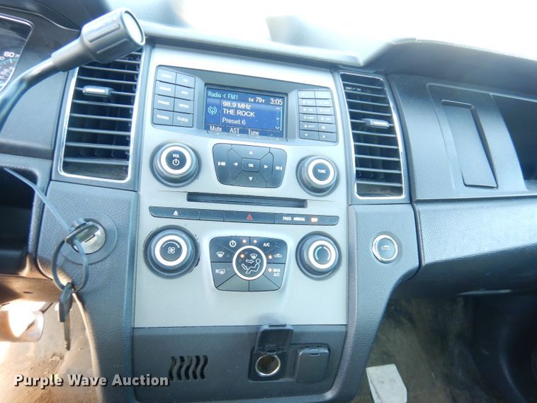 image for item DK2994 2013 Ford Taurus Police Interceptor