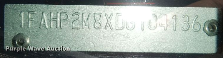 image for item DK2994 2013 Ford Taurus Police Interceptor