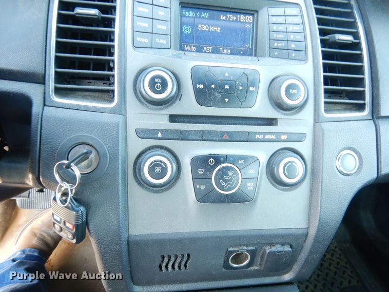 image for item DK2997 2013 Ford Taurus Police Interceptor