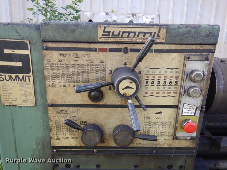 image for item DK8235 Summit SNB400X1000  lathe