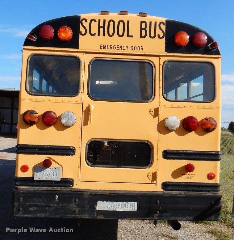 image for item DK8238 1990 Ford B700  school bus