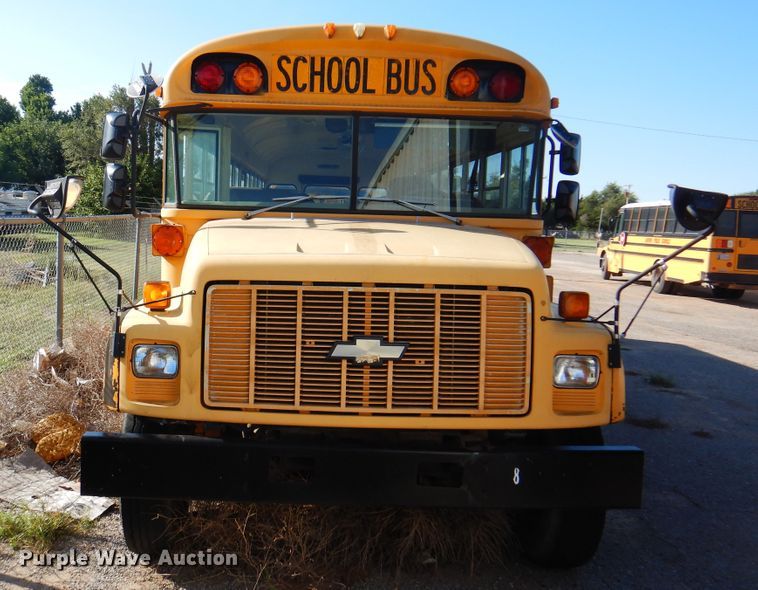 image for item DK8239 1995 Chevrolet Bluebird  school bus