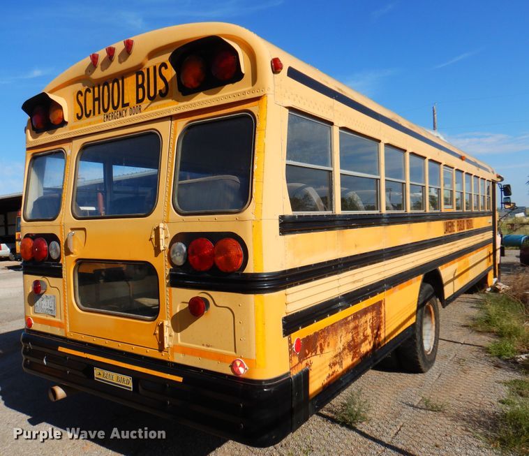 image for item DK8239 1995 Chevrolet Bluebird  school bus