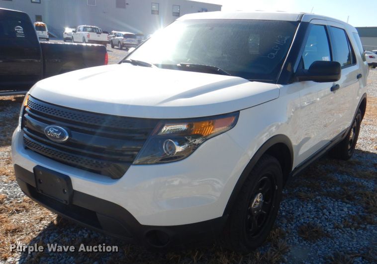 image for item DL0150 2015 Ford Explorer Police Interceptor  SUV