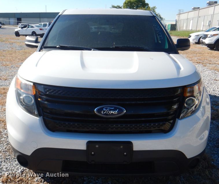 image for item DL0150 2015 Ford Explorer Police Interceptor  SUV