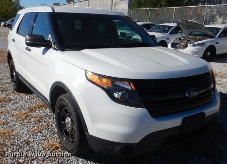 image for item DL0150 2015 Ford Explorer Police Interceptor  SUV