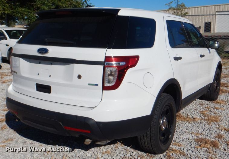 image for item DL0150 2015 Ford Explorer Police Interceptor  SUV