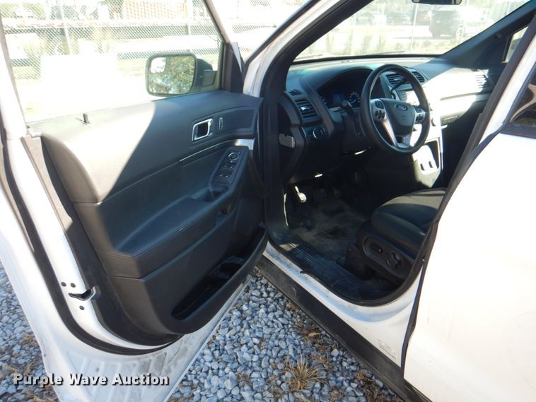 image for item DL0150 2015 Ford Explorer Police Interceptor  SUV