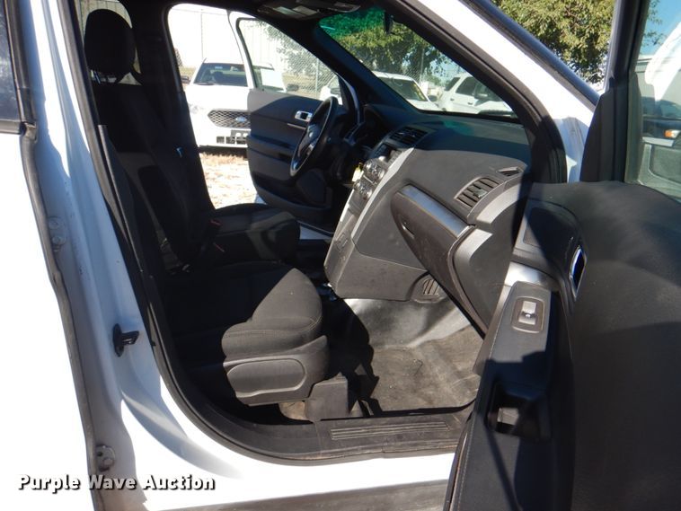 image for item DL0150 2015 Ford Explorer Police Interceptor  SUV