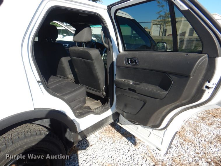 image for item DL0150 2015 Ford Explorer Police Interceptor  SUV