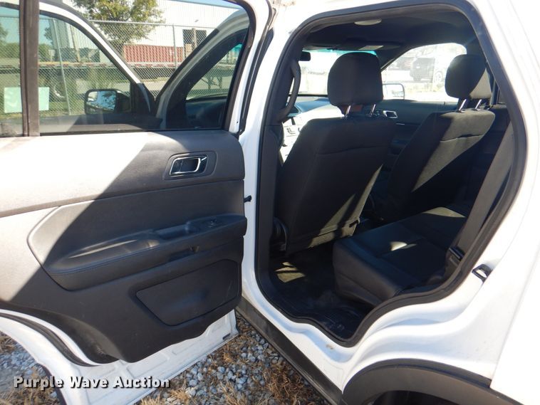 image for item DL0150 2015 Ford Explorer Police Interceptor  SUV