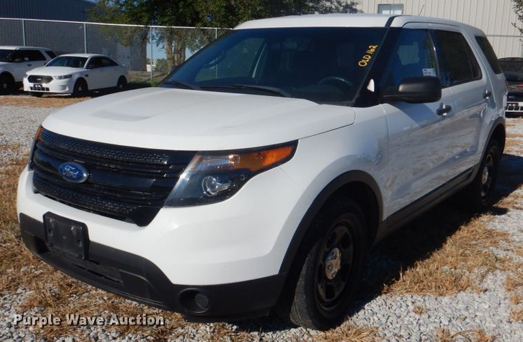 image for item DL0151 2015 Ford Explorer Police Interceptor  SUV