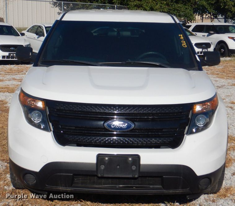 image for item DL0151 2015 Ford Explorer Police Interceptor  SUV